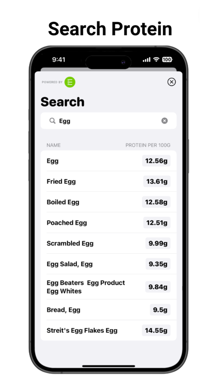 Protein Pal Protein Tracker