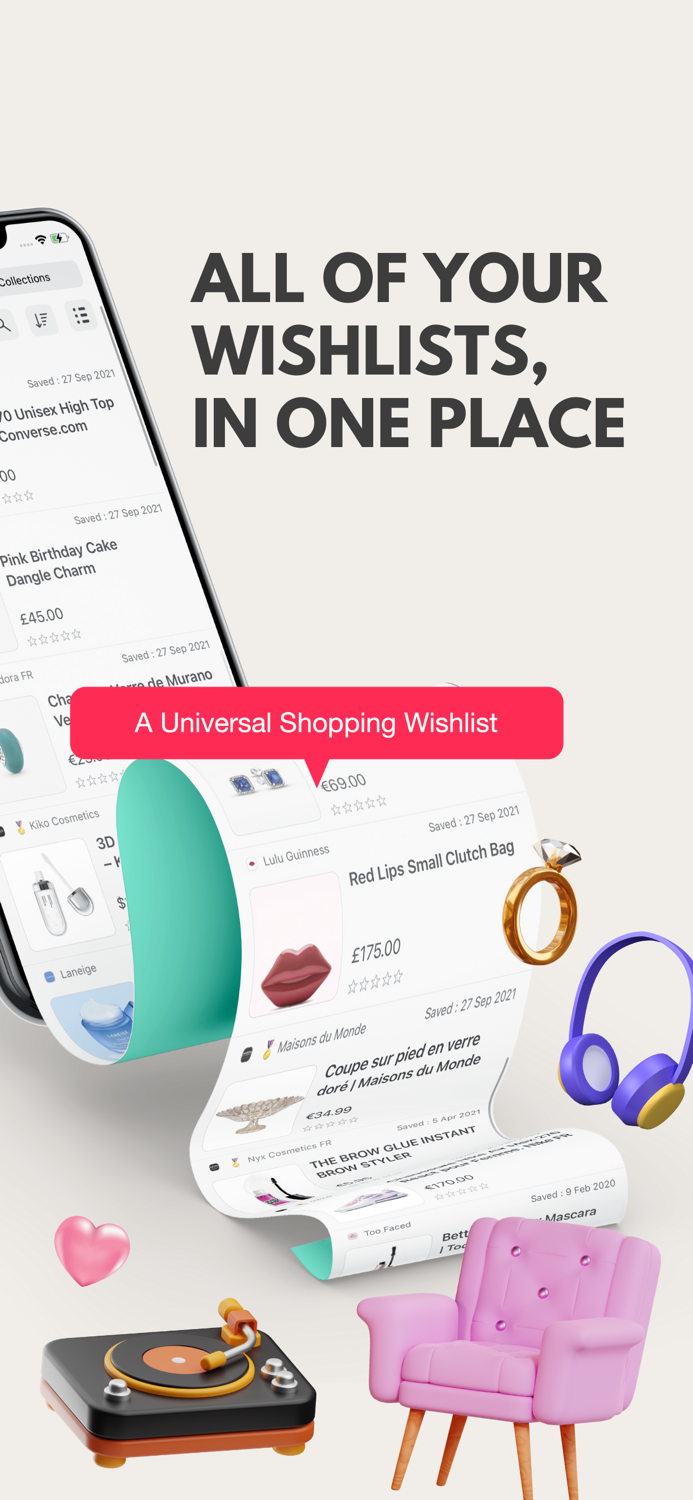 WISHUPON - Shopping Wishlist