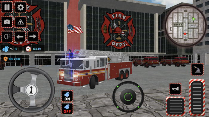 Fire Fighting Truck Simulator