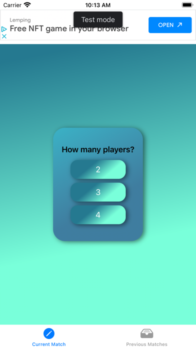Screenshot #1 pour EZ Domino Score Keeping Pad