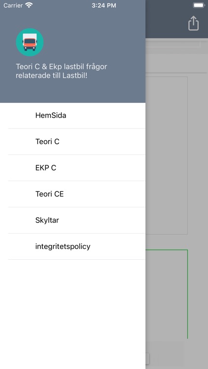 Teori C, CE & YKB Lastbil