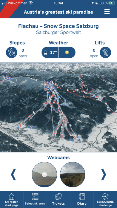 Ski amadé Guide Screenshot