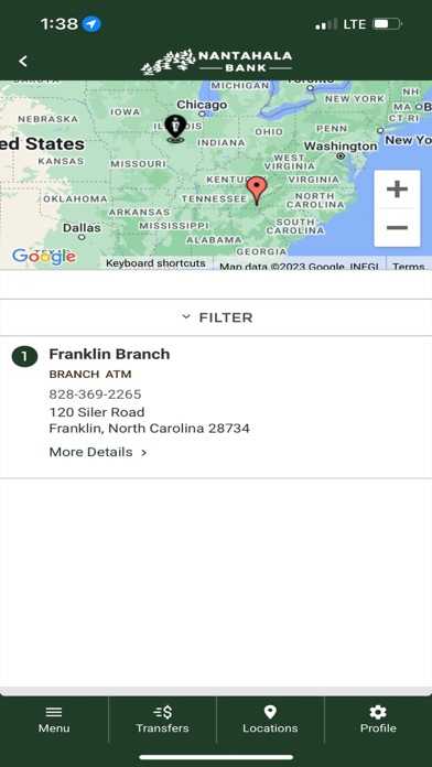 Nantahala Bank and Trust Screenshot