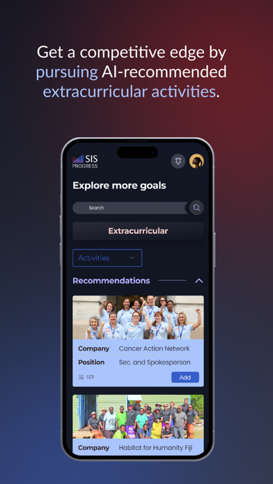 SIS Progress Screenshot