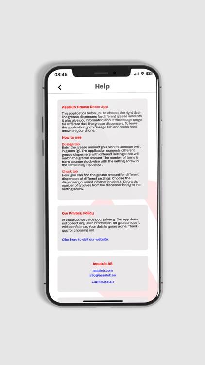 Assalub Grease Doser App screenshot-4