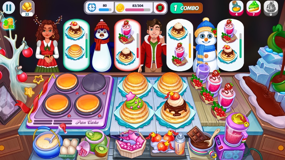 #2. Christmas Chef Cooking Game (iOS) 由: Swati Panchal