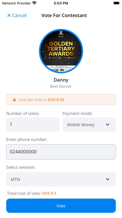 SmartCast: Voting App by Nalo screenshot-4