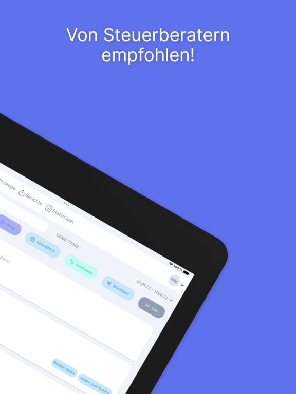Screenshot #5 pour AutoLogg Fahrtenbuch 2.0