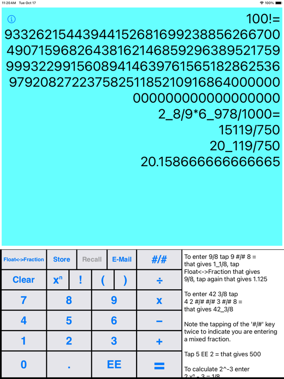 Fractions Calculator Liteのおすすめ画像1