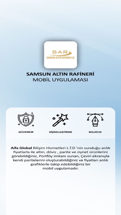 Samsun Altın Rafineri Screenshot