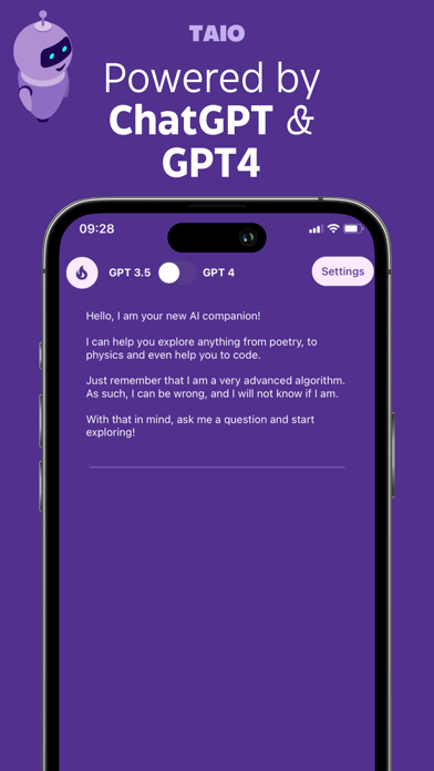 TAIO - The AI Opinion Screenshot