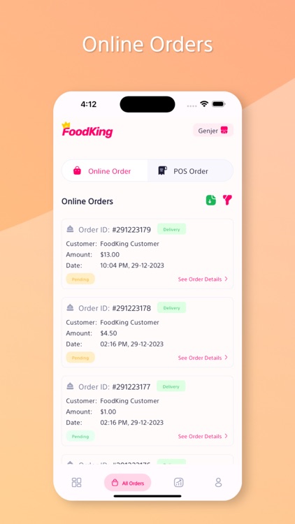FoodKing - Manager screenshot-3