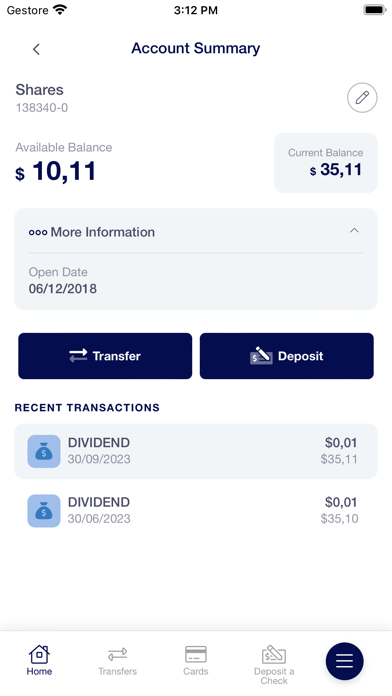 Electrical FCU Mobile Banking Screenshot