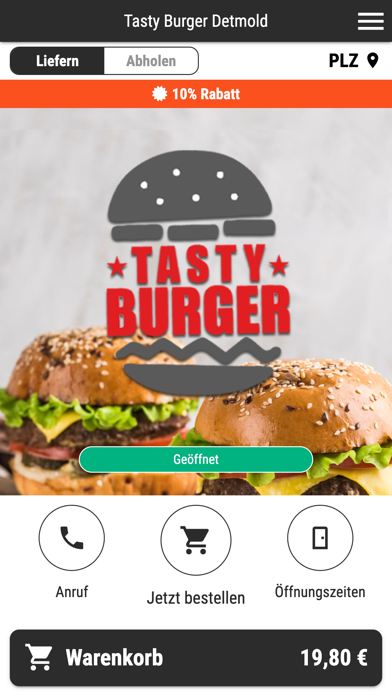 Tasty Burger Detmold Screenshot