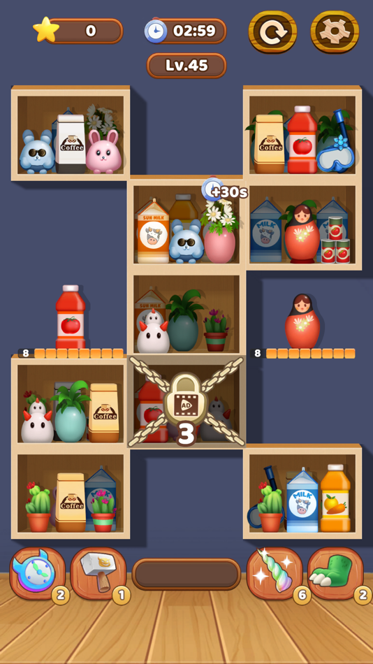 #8. Triple Goods: Match & Sort 3D (iOS) 由: ANTADA TECHNOLOGY COMPANY LIMITED