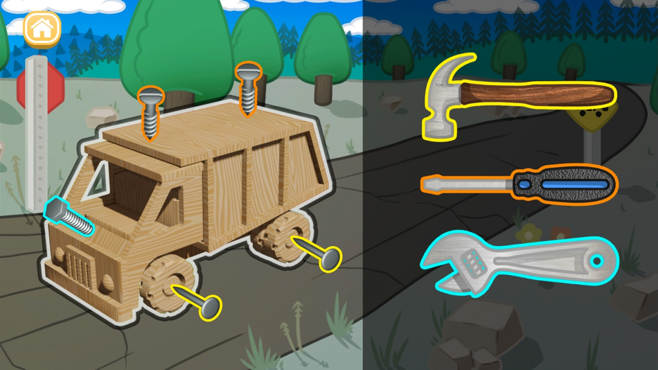#2. Tinker Tools: Toddler Puzzles (iOS) Podle: MidTen Media Inc.