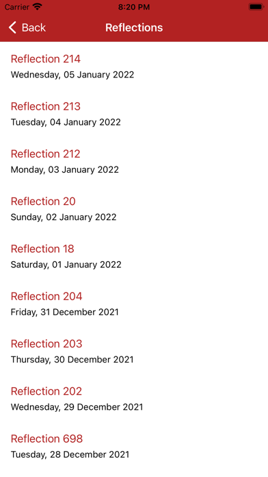 Screenshot #3 pour Catholic Daily Readings