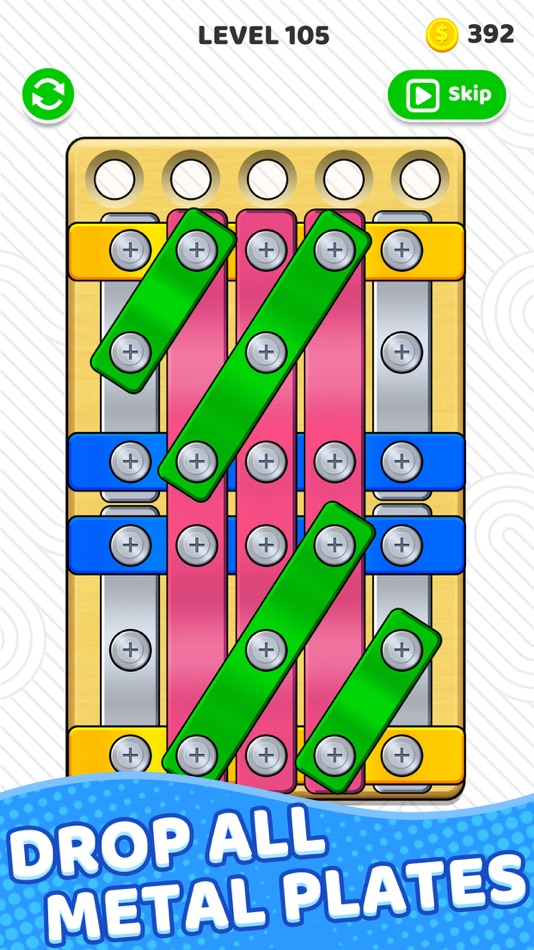 #3. Screw Master - Nuts And Bolts (iOS) بواسطة: Hangzhou Mofun Interactive Technology Co., Ltd