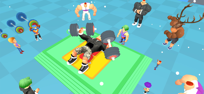 Gym Lifting Hero Muscle Up