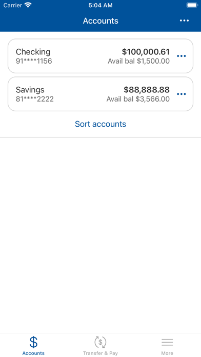 Hiawatha Bank & Trust Company Screenshot
