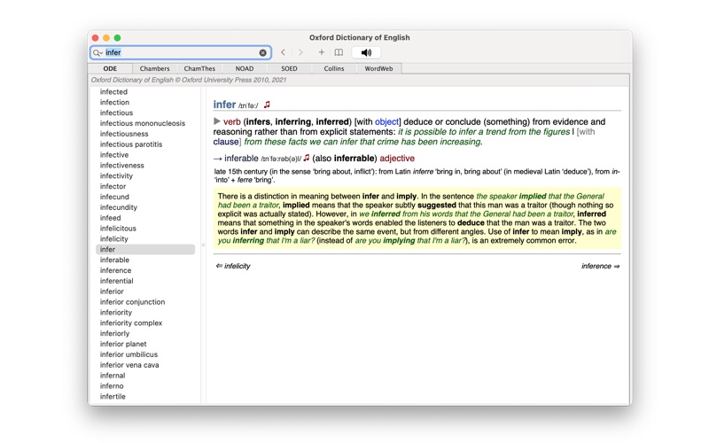 Screenshot #3 pour Oxford Dictionary of English