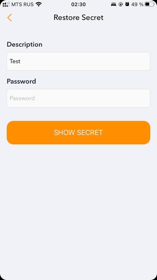 #10. MetaSecret (iOS) 由: Viacheslav Petc