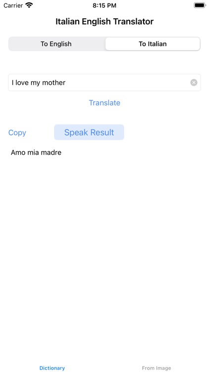 Italian English Translator Pro screenshot-3