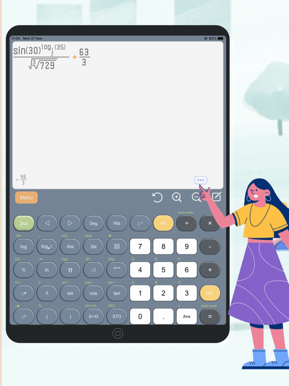 Screenshot #4 pour HiEdu  he-36X Calculette