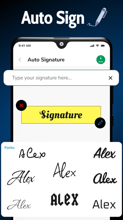 Signature Maker Sign Documents