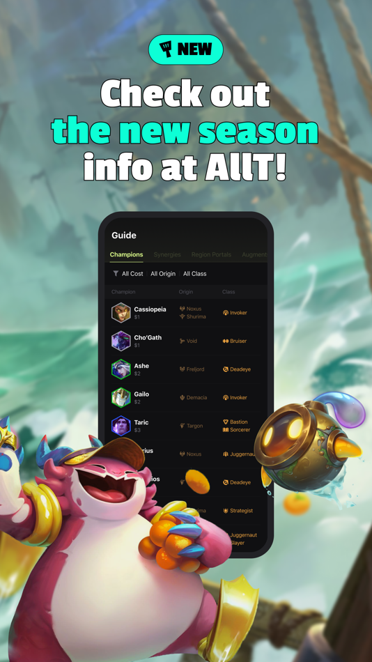 #3. AllT - All about TFT (iOS) Podle: OP.GG