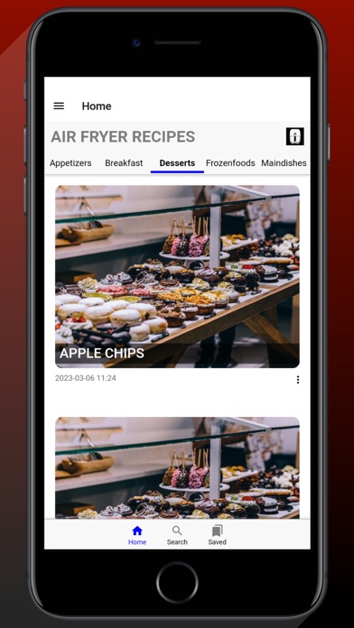 Air Fryer Recipes+ App Screenshot