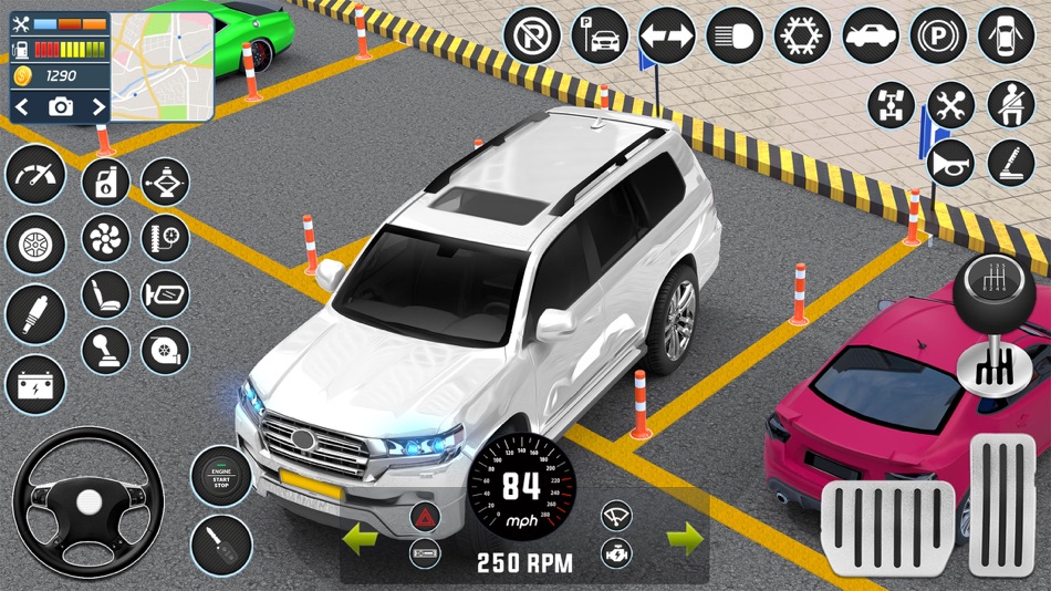 #5. Prado Car Parking Simulator 3D (iOS) By: Ubaid Alwani
