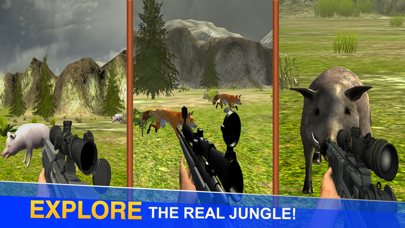 Jungle Sniper Hunting Game Screenshot