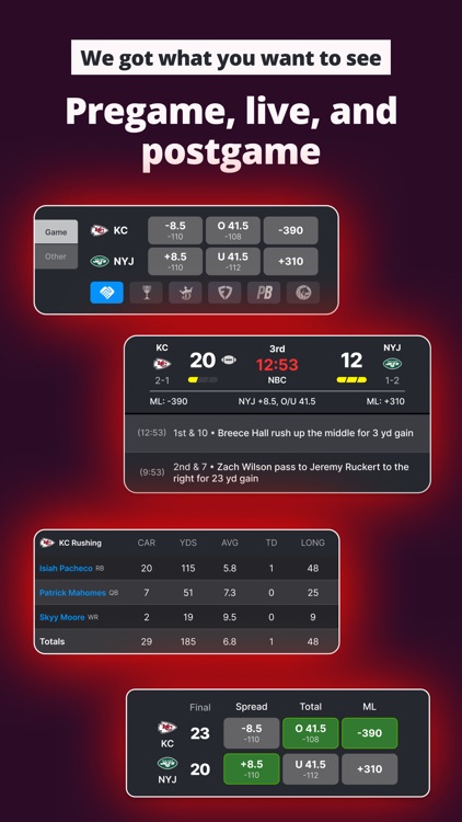 Goof: Sports Betting Odds screenshot-3