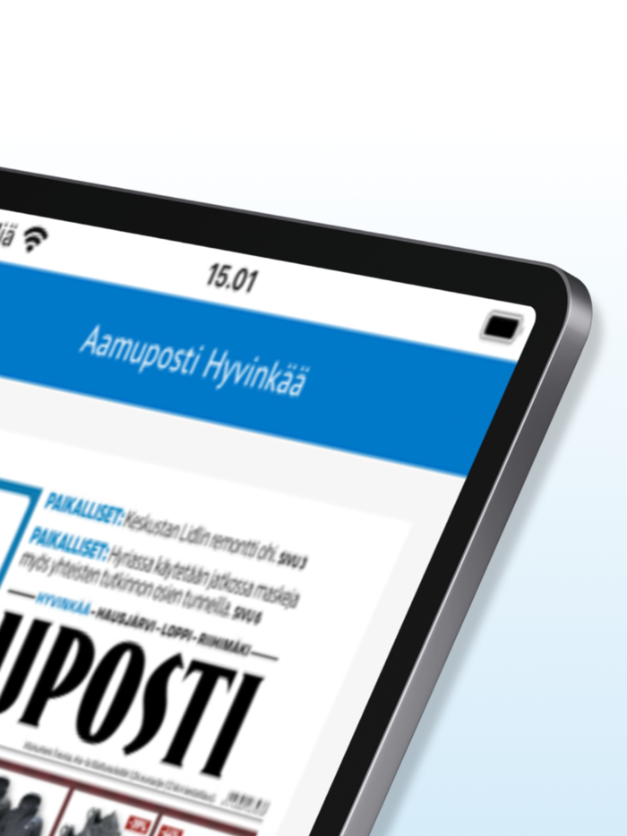 Aamuposti päivän lehti