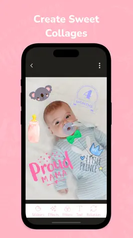 Game screenshot Baby Snap: Photo Sticker apk