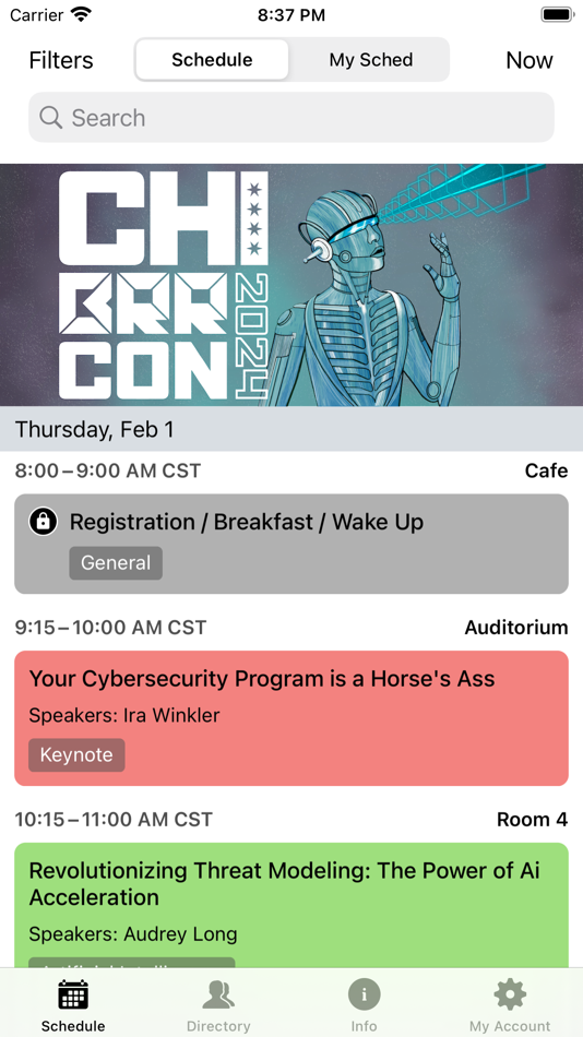 #1. ChiBrrCon 4 (iOS) 由: ChiBrrCon NFP