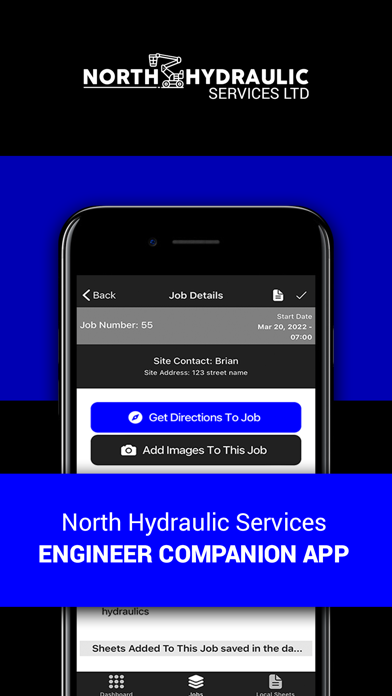 Screenshot 1 of North Hydraulic Services Ltd App