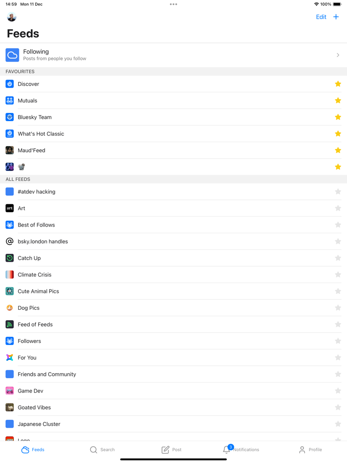 Graysky, a Bluesky client