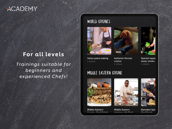 UFS Academy Culinary Training