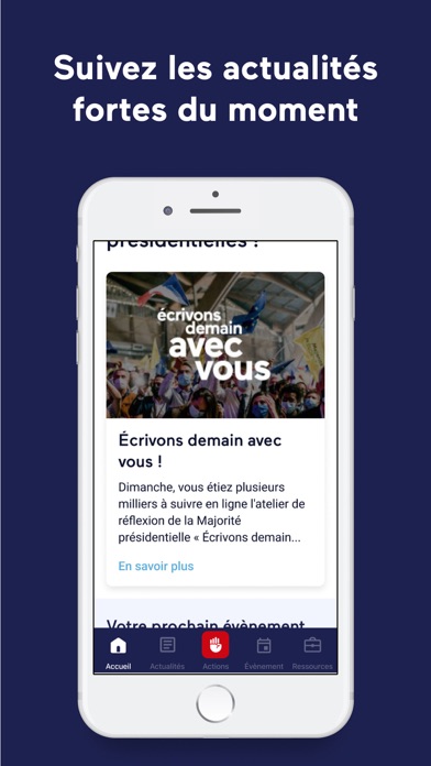 Je m'engage Screenshot