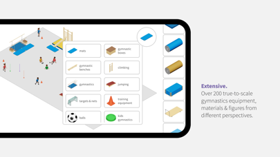 3D Turnhalle Mobile Screenshot