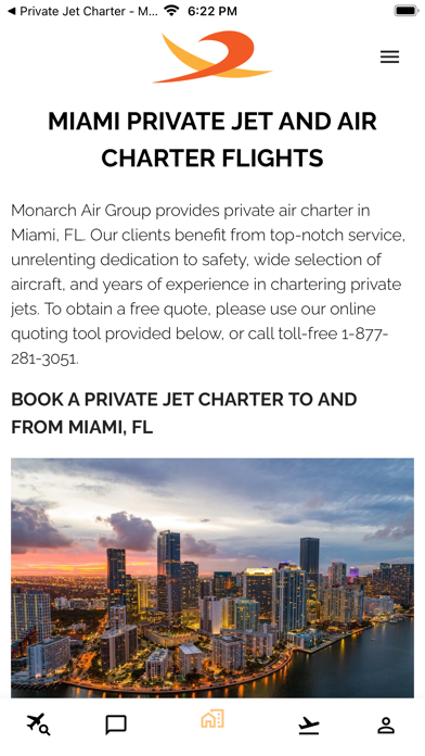 Private Jet Miami Screenshot