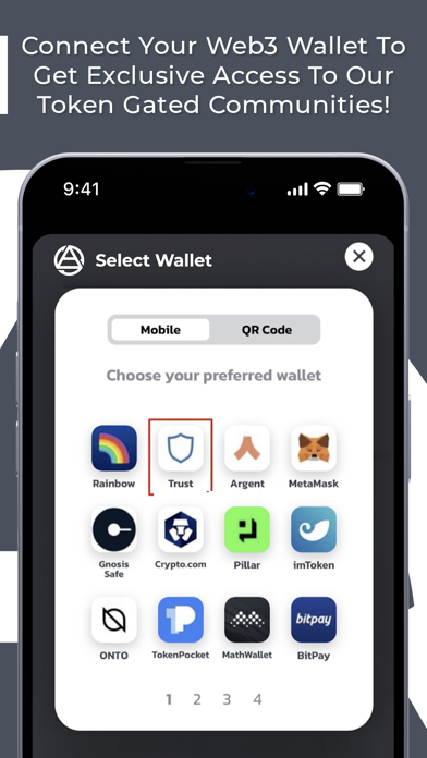 Online Business App Screenshot