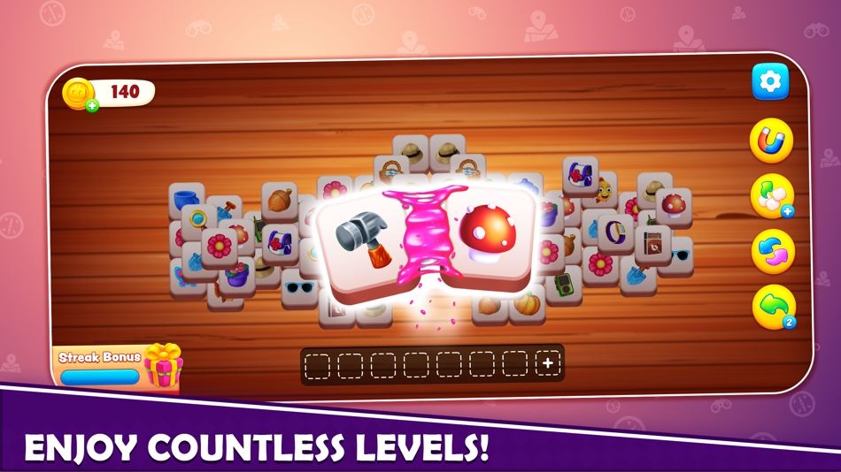 #6. Tile Adventure: Fun Quest (iOS) 由: Ocean Studios, Inc.