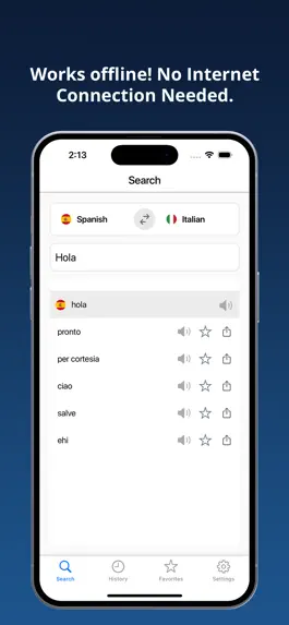 Game screenshot Spanish Italian Dictionary + mod apk