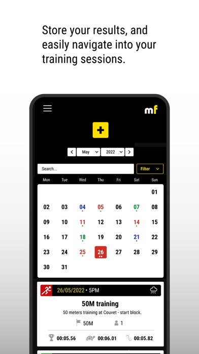 MyFreelap Screenshot