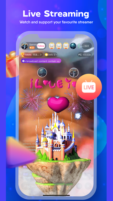 Picsly : Short videos and Live Screenshot