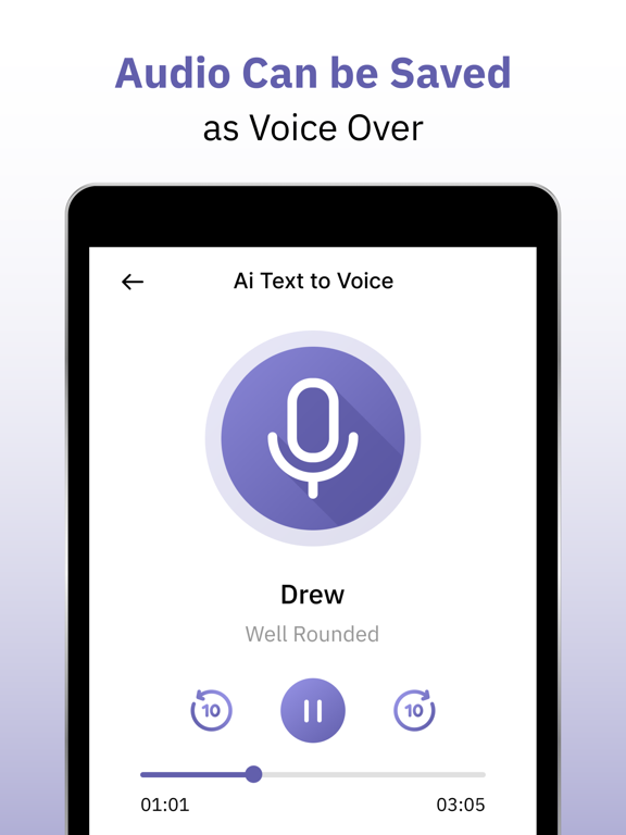 Screenshot #6 pour AI Voice Generator - AI Speech