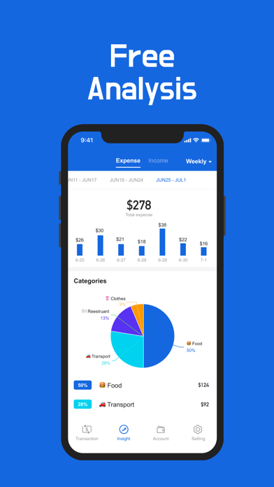 Finly: Budget & Manage Money Screenshot